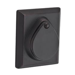 Baldwin Reserve Dark Bronze Brass Single Cylinder Deadbolt