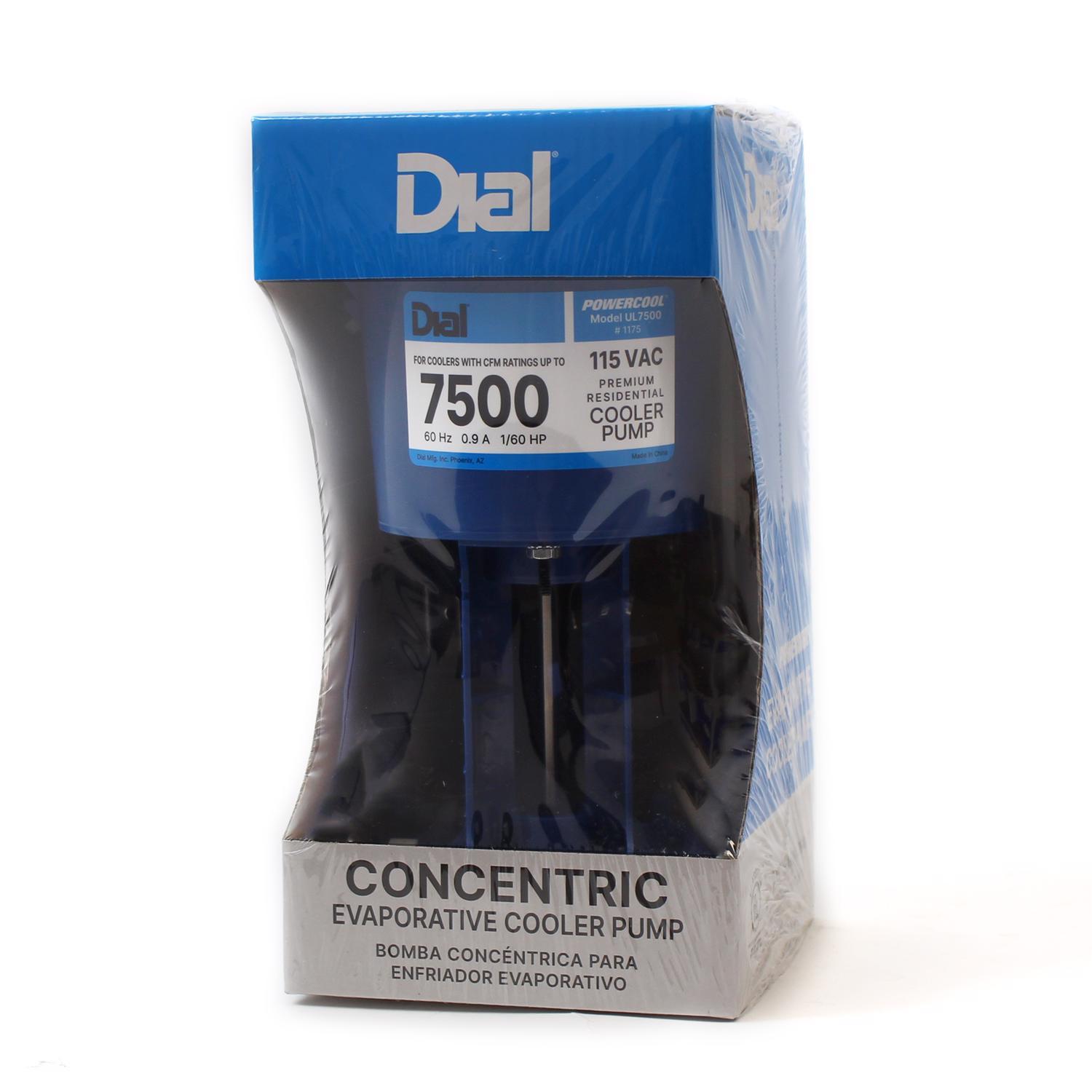 Dial 8-1/2 in. H X 4-1/2 in. W Blue Plastic Evaporative