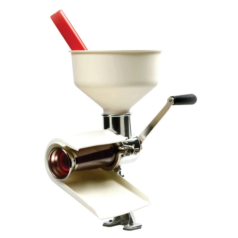 Norpro White Metal Food Strainer and Sauce Maker Sansujyuku sansujyuku.com