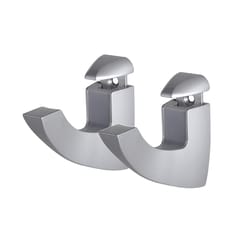 Dolle Scoop Maxi 4.9 in. H X 1.4 in. W X 4.1 in. D Silver Metal Shelf Clips