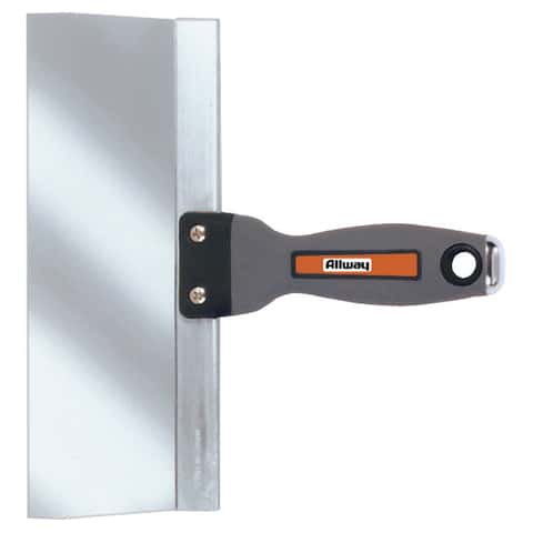 Allway Stainless Steel Taping Knife 8 in. W Allway Stainless Steel Taping Knife 8 in. W