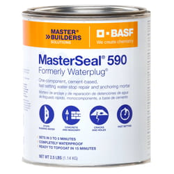 Master Builders MasterSeal 590 Hydraulic Cement 2.5 lb Gray