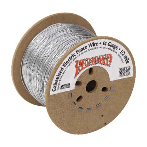 Red Brand Electric-Powered Electric Fence Wire Silver Red Brand Electric-Powered Electric Fence Wire Silver