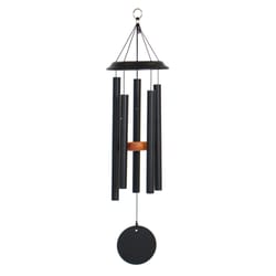 Shenandoah Melodies Black Aluminum 29 in. Wind Chime