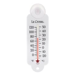 La Crosse Technology Tube Thermometer Plastic White