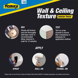 Homax White Water-Based Wall and Ceiling Texture Paint 74 oz