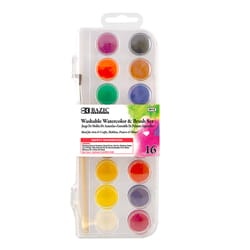 Bazic Products Assorted Water-Based Watercolor 4 oz