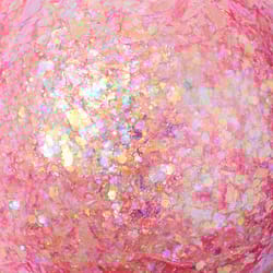 FolkArt Glitterific Glitter Pink Neon Craft Paint Exterior and Interior 2 oz