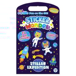 Scentco Sticker Wonder Stellar Expedition Stickers Multicolored 75 pc