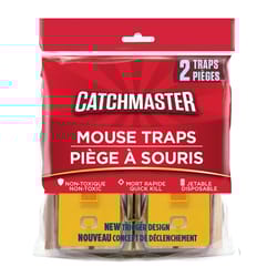 Catchmaster Snap Animal Trap For Mice 2 pk