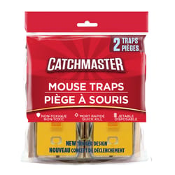 Catchmaster Snap Animal Trap For Mice 2 pk