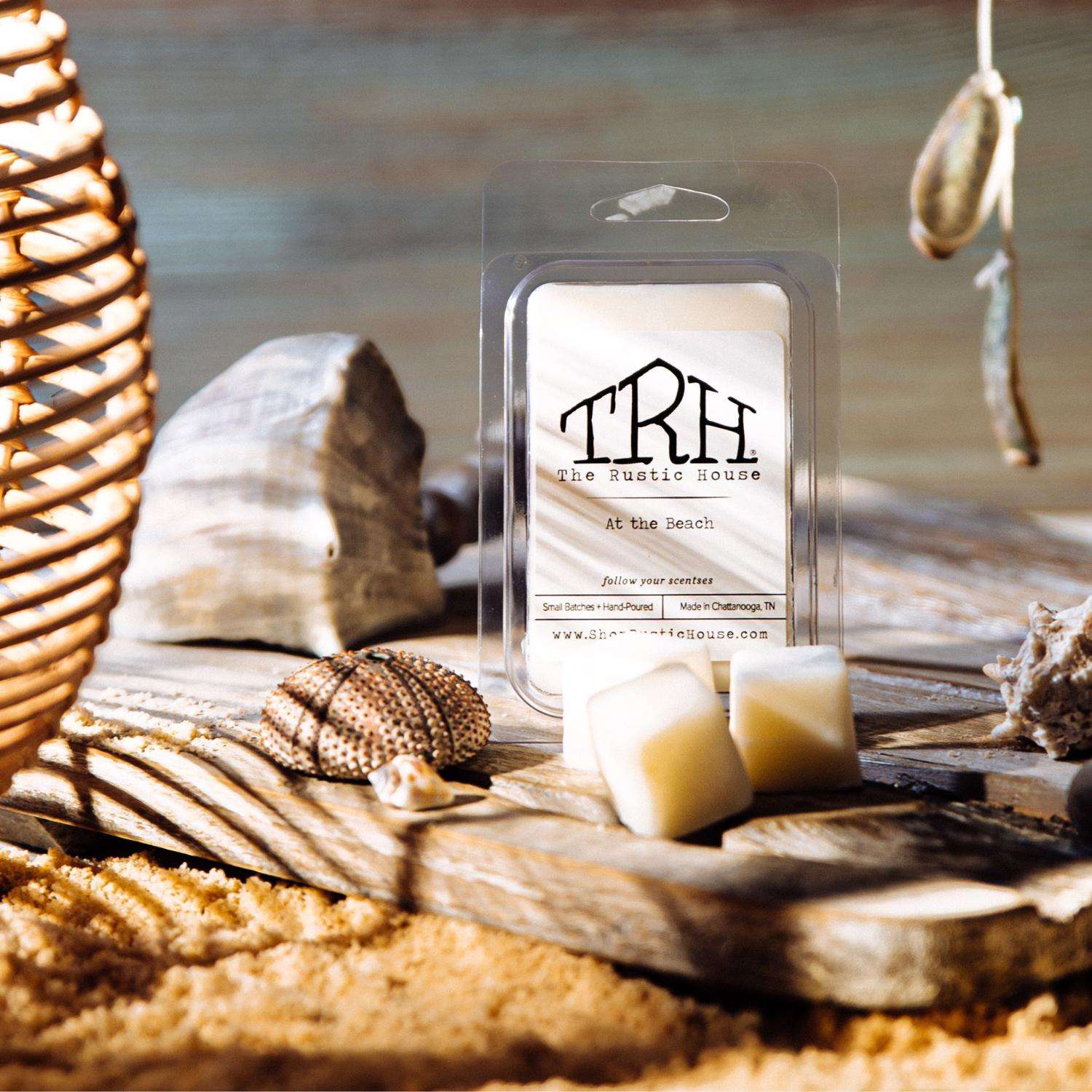 The Rustic House White at The Beach Scent Candle