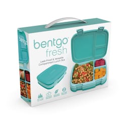 Bentgo fresh 39.8 oz Aqua Clip It Lunch Cube 1 pk