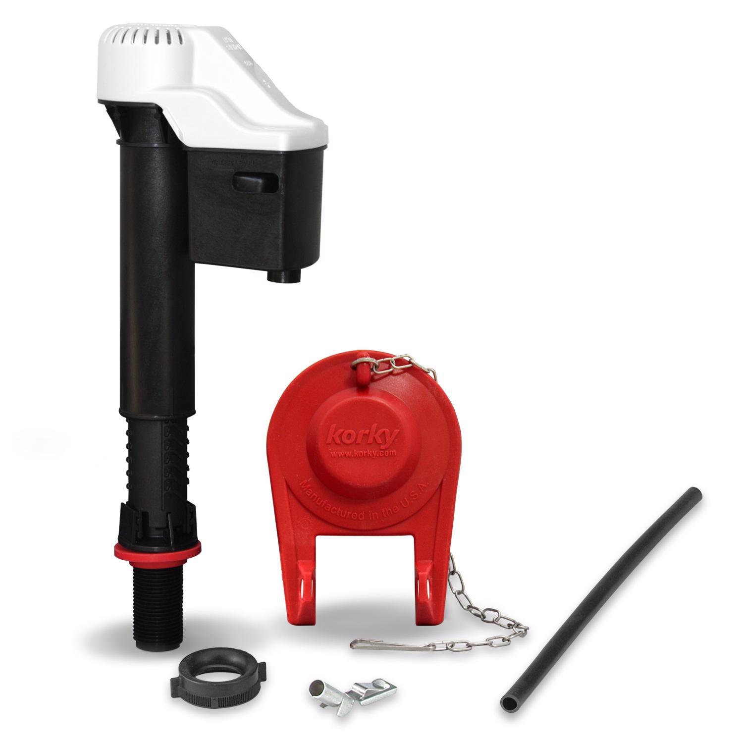 Korky QuietFILL Fill Valve And Flapper Kit