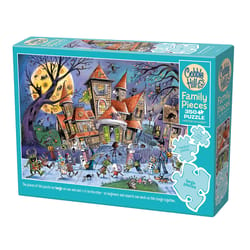 Cobble Hill Doodle Town Haunted House Puzzle 350 pc