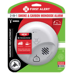 First Alert Hard-Wired w/Battery Back-Up Ionization Smoke and Carbon Monoxide Detector