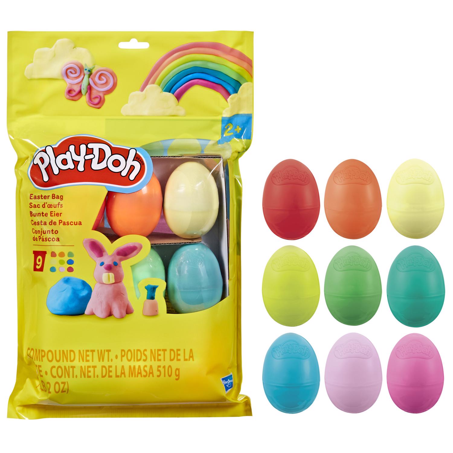 Hasbro Play-Doh Easter Egg Bag Toy Assorted 9 pc