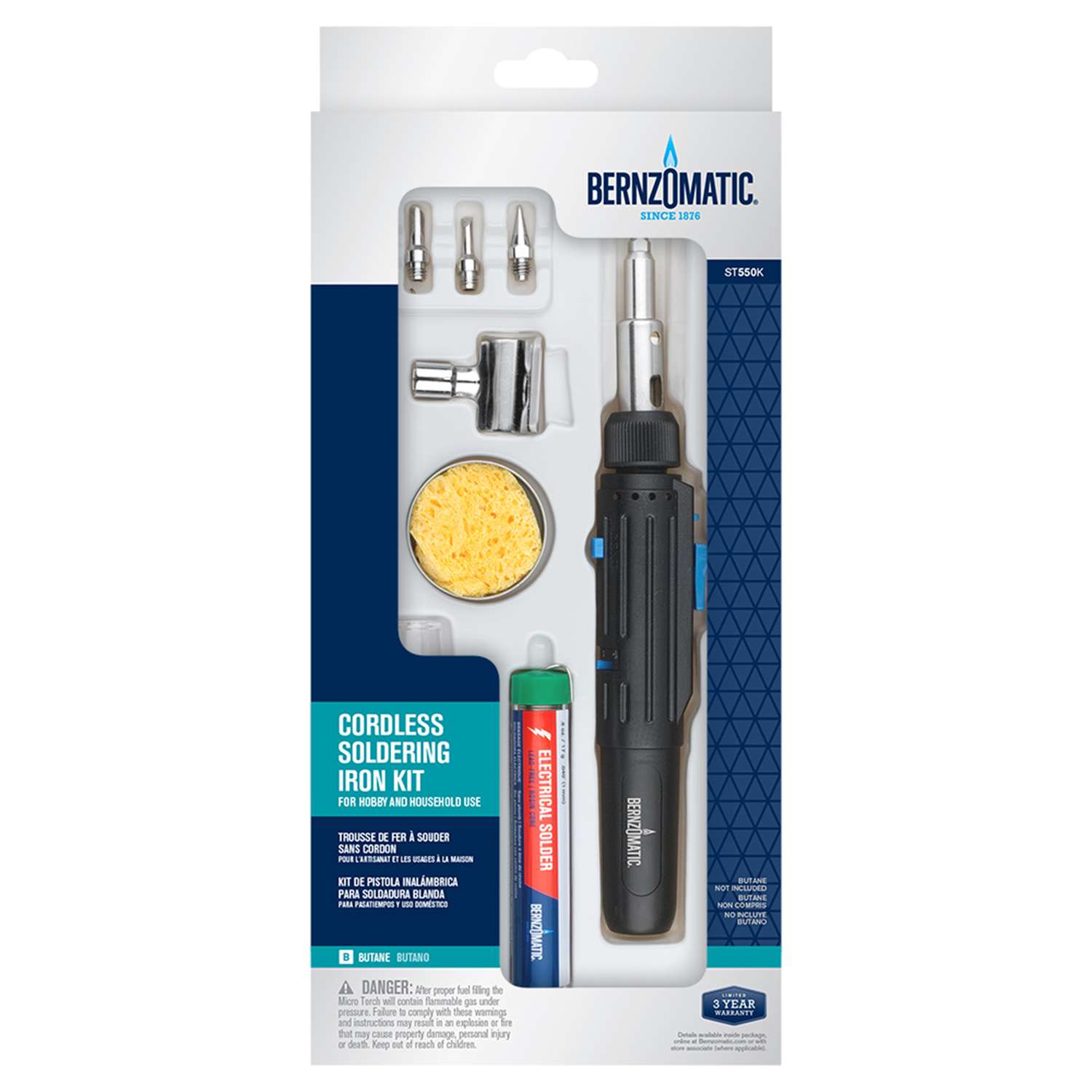 Bernzomatic Cordless Torch Kit 1 pc Ace Hardware