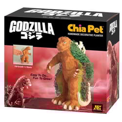 Chia Pet Godzilla Decorative Planter Clay 1 pk