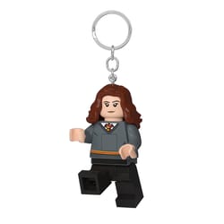 LEGO Plastic Gray Hermione Keychain w/LED Light