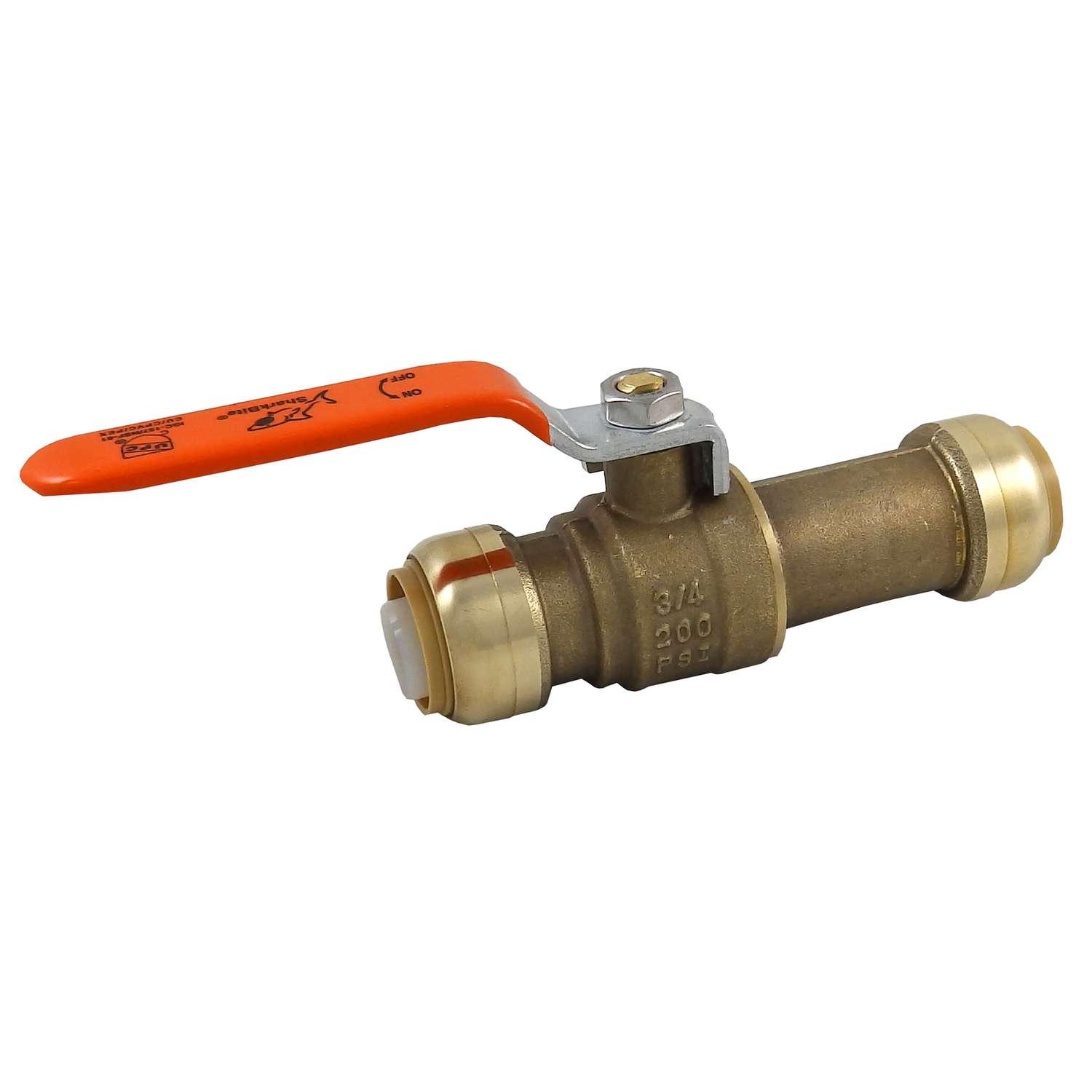 SharkBite 3/4 in. Brass Push Fit Ball Valve Ace Hardware