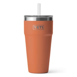 YETI Rambler 26 oz High Desert Clay BPA Free Straw Cup