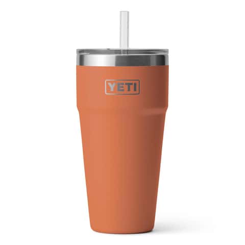 YETI Rambler 25 oz Straw Mug-High Desert Clay