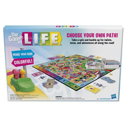 Hasbro The Game of Life Board Game with Spinner Multicolored 90 pc