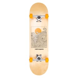 Retrospec Alameda Skateboard Tangerine Wave 1 pc