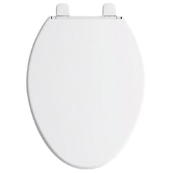 Kohler Brevia Slow Close Elongated White Plastic Toilet Seat