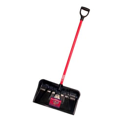 Bully Tools 22 in. W X 55 in. L Poly Snow Shovel