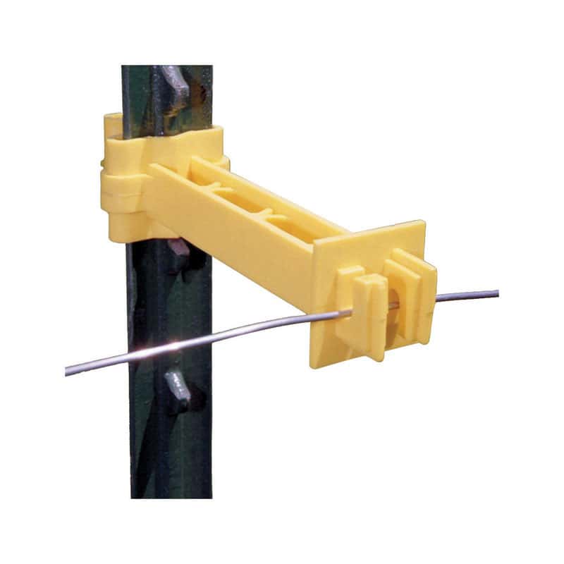Dare Products Electric Fence TPost Insulator Yellow Ace Hardware