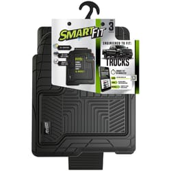 Smart Fit Black Floor Mats For Ford, Doge, Chevy, GMC 3 pk