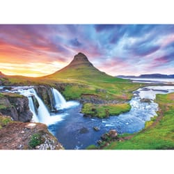 Eurographics Iceland Kirkjufell Mountain Jigsaw Puzzle Multicolored 1000 pc