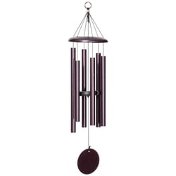 Corinthian Bells Plum Aluminum 30 in. Wind Chime