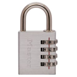 Master Lock 643DWD Set Your Own WORD Combination Padlock 1-9/16 in. H X 1-9/16 in. W X 1-9/16 in. L