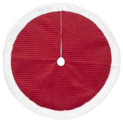 Dyno Red/White Tree Skirt