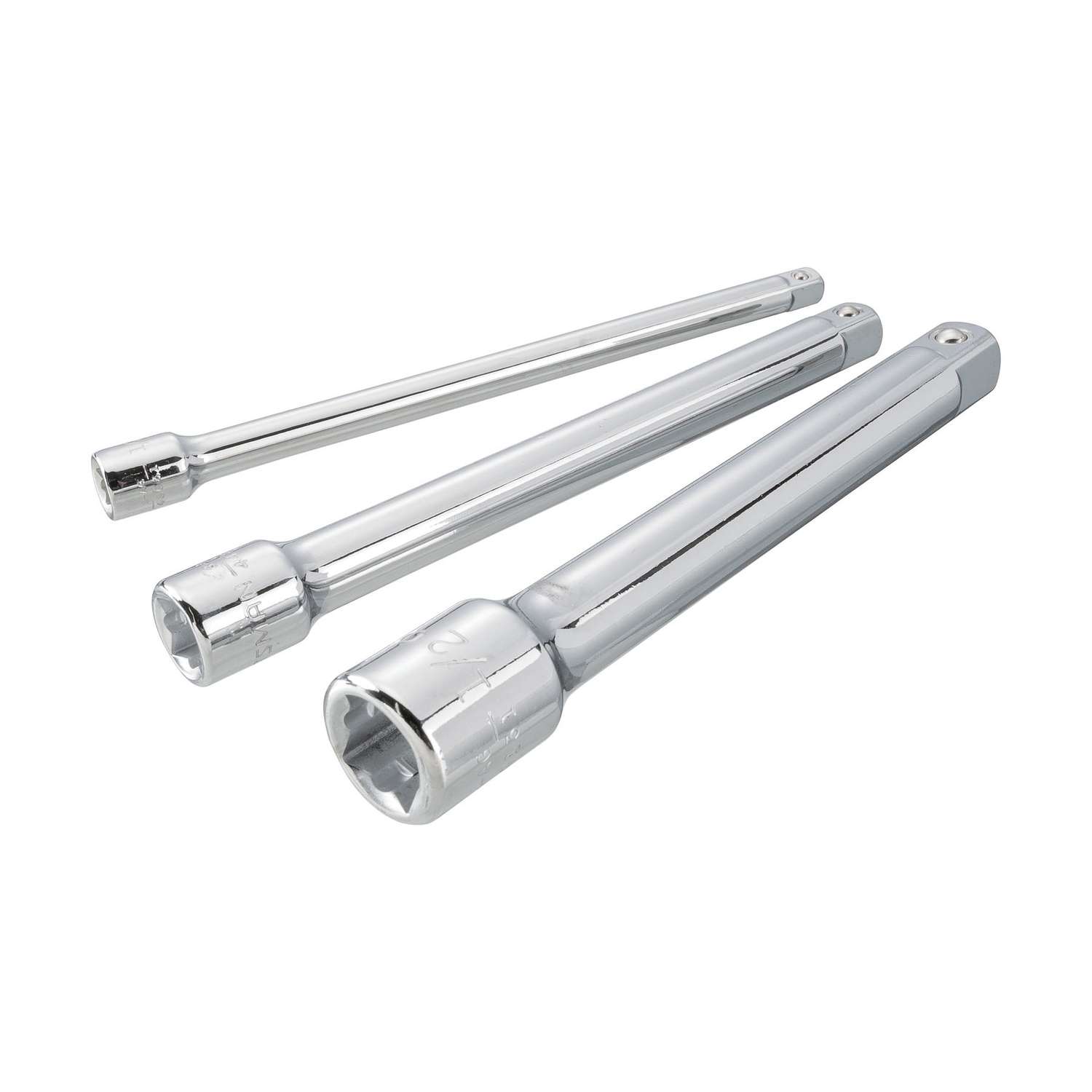 Craftsman 6 in. L x 1/4, 3/8 and 1/2 in. drive Extension Bar Set 3 pc