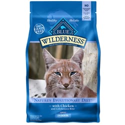 Blue Buffalo Wilderness Adult Chicken Dry Cat Food Grain Free 5 lb