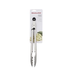 KitchenAid Silver Stainless Steel Utility Tongs