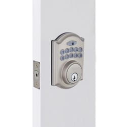 Faultless Satin Nickel Metal Electronic Deadbolt