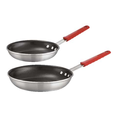 Tramontina Aluminum Fry Pan 8 & 10 in. Silver - Ace Hardware