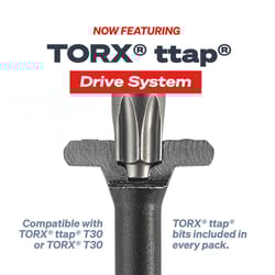 FastenMaster HeadLok 6 in. L Torx Ttap Coarse Wood Screws 250 pk