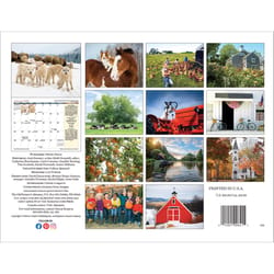 The Old Farmer's Almanac Yankee Publishing Country Calendar 2025 Calendar