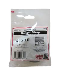 Sioux Chief 3/4 in. 10 ft. Gray Polypropylene Pipe Hanger Strap