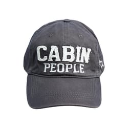 Pavilion We People Cabin People Baseball Cap Dark Gray One Size Fits Most