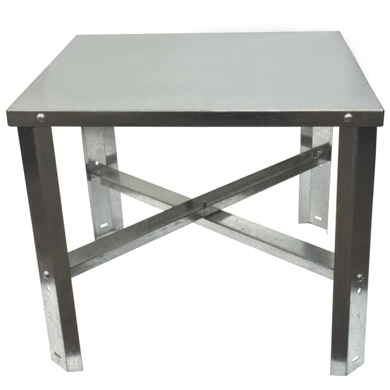Eastman Steel Electric or Gas Water Heater Stand 18 in. H X 24 in. L X 24  in. W - Ace Hardware