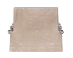 Allied Moulded FiberglassBox New Work 20-1/2 cu in Rectangle Fiberglass 1 gang Outlet Box Off White