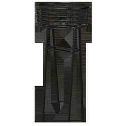 Panacea 24 in. H Black Steel Wire Basket Plant Stand