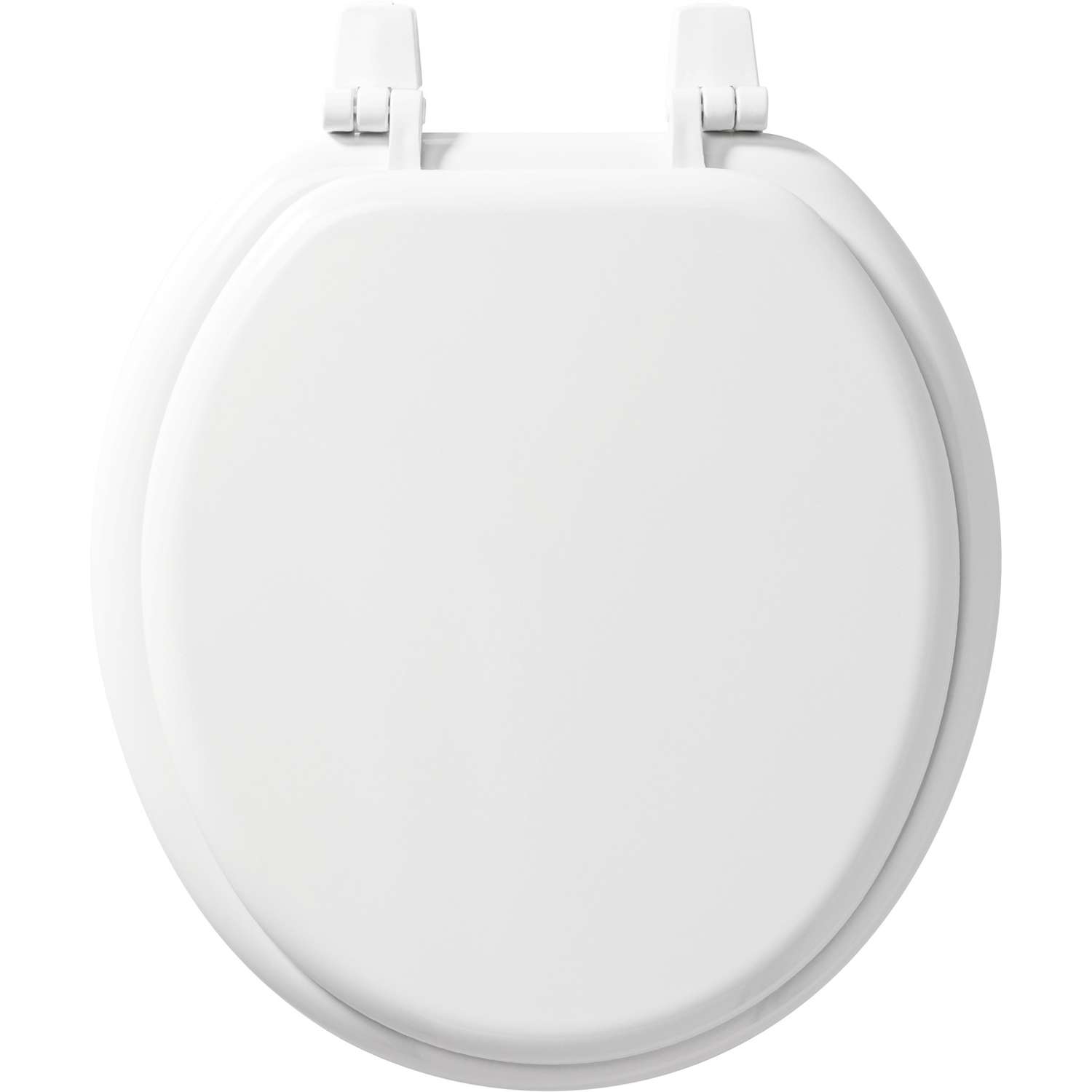 Mayfair Round White Molded Wood Toilet Seat - Ace Hardware